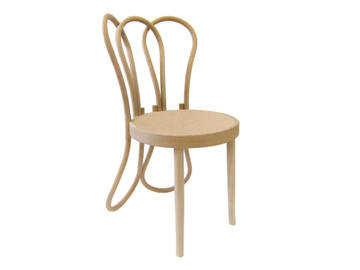 POST MUNDUS - Wooden chair by Wiener GTV Design - view 2